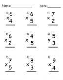 Worksheets Single Digit Multiplication Worksheets Printable Free free printable multiplication worksheets single digit intrepidpath worksheets