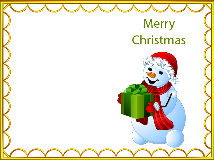 Free Printable Christmas Cards