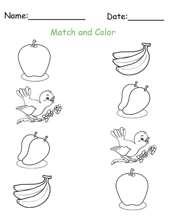 Free Printable Preschool Lessons and Worksheets