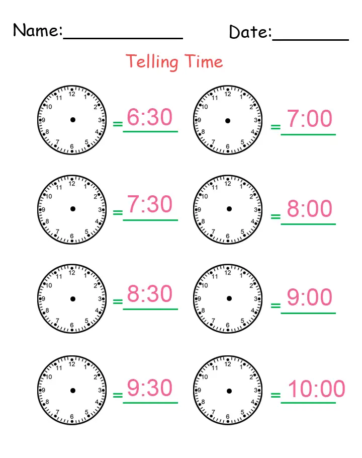 Basic Time Sheets Printable