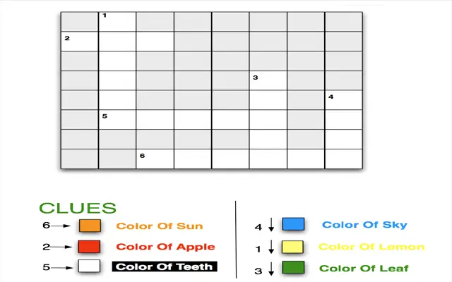 Printable Crossword Puzzles for Kids