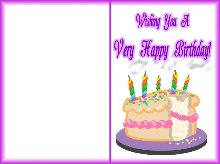 birthday card