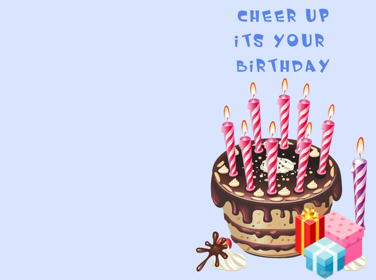 Printable Birthday Cake Invitation