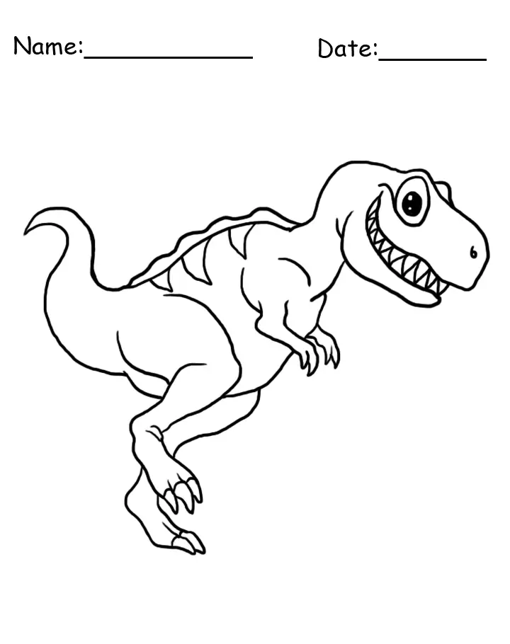 printable tyrannosaurus rex pictures