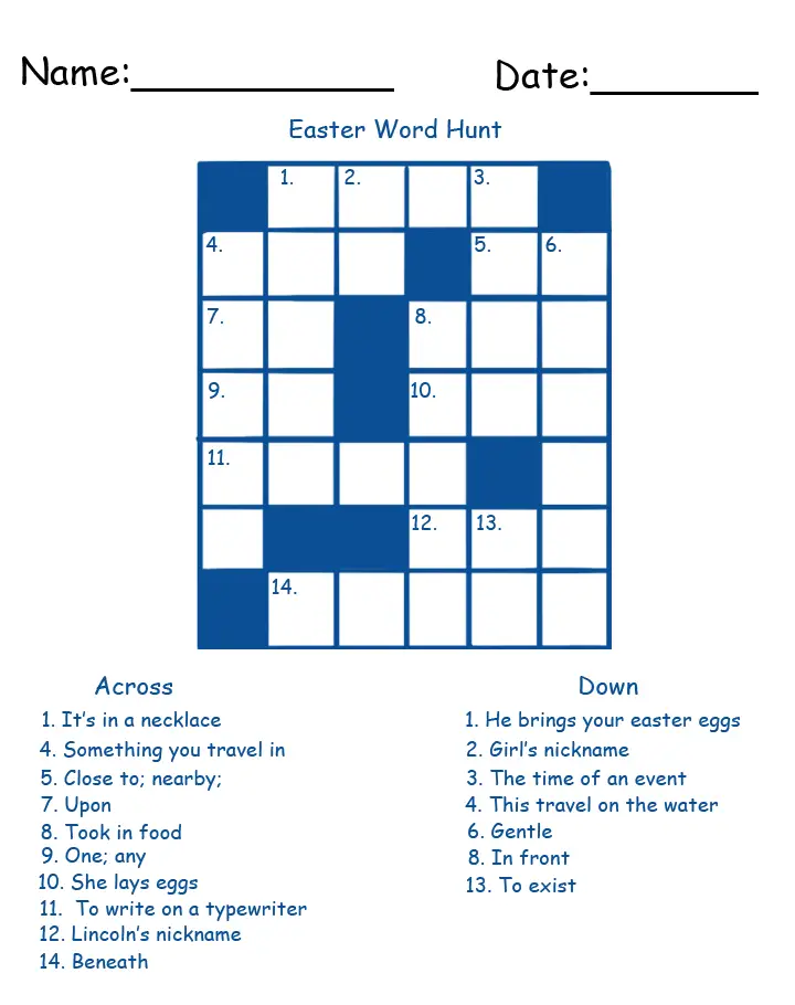 easter-crossword-puzzle-printable-games