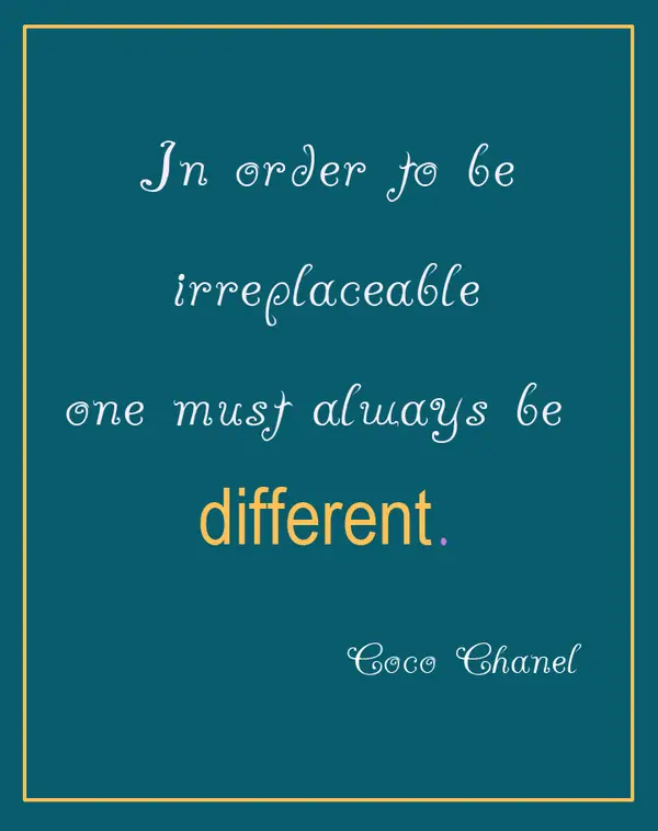 Items similar to Coco Chanel Quote Printable - Quote - Home Decor - Prints  - Fashion on