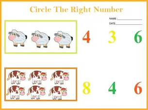 Math worksheets grade 1 counting