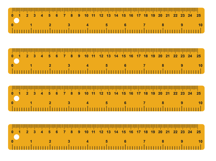 Printable measuring tape - Printable Ruler