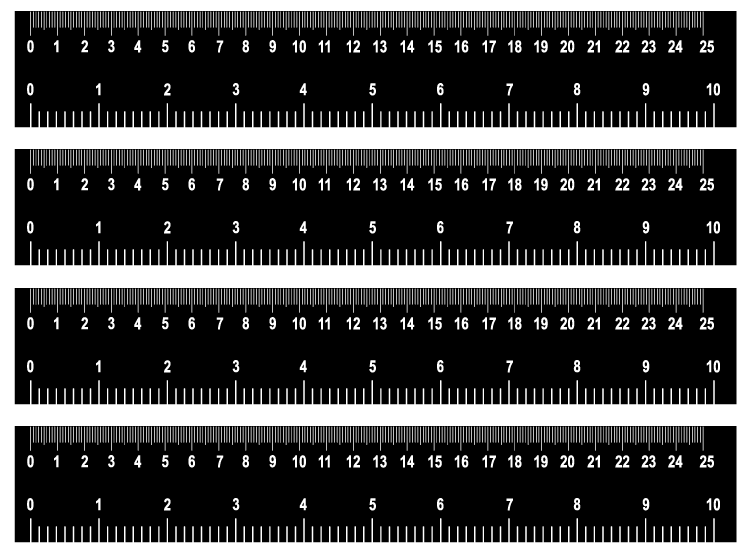 Large Print Printable Ruler Printable Ruler Actual Size Large Print