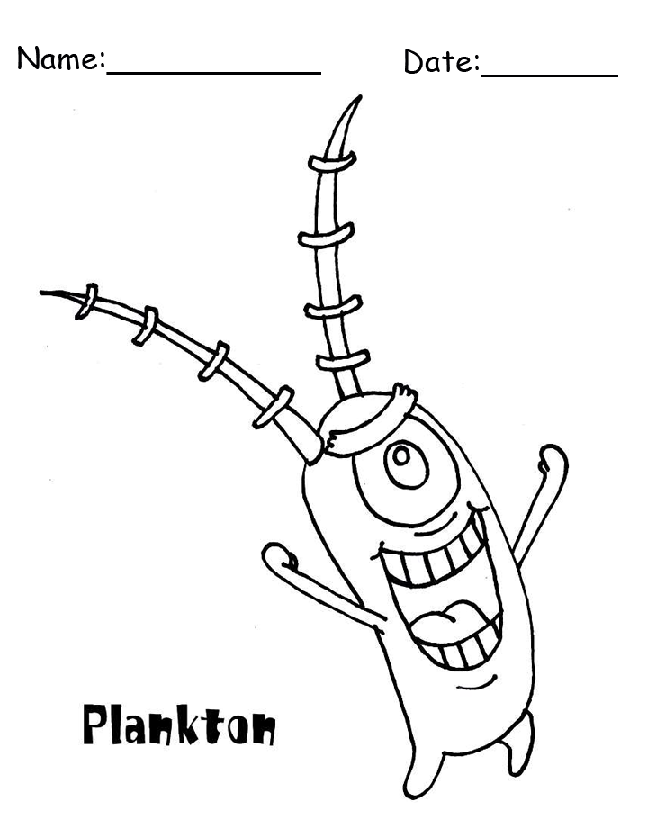 Spongebob Coloring Pages – Printable Coloring Pages