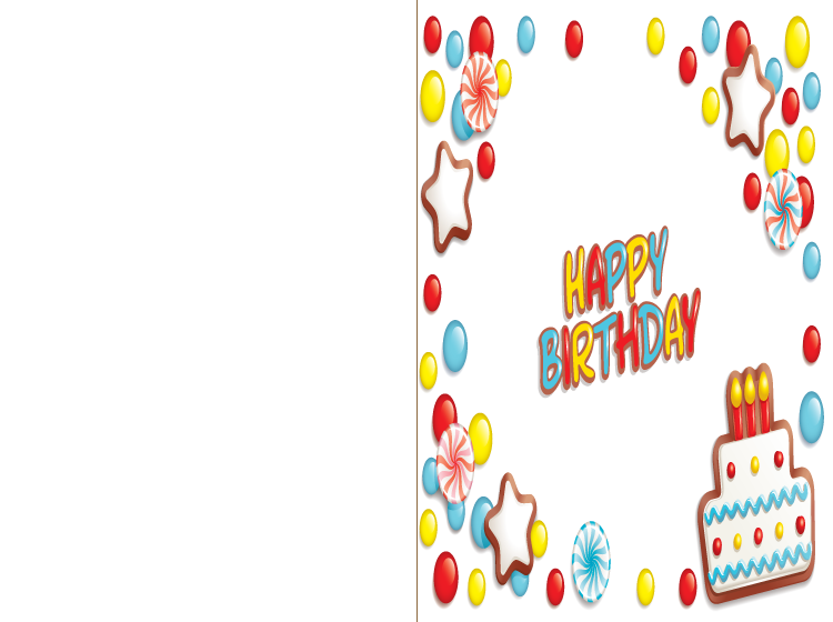 Printable Joyful Birthday Cards