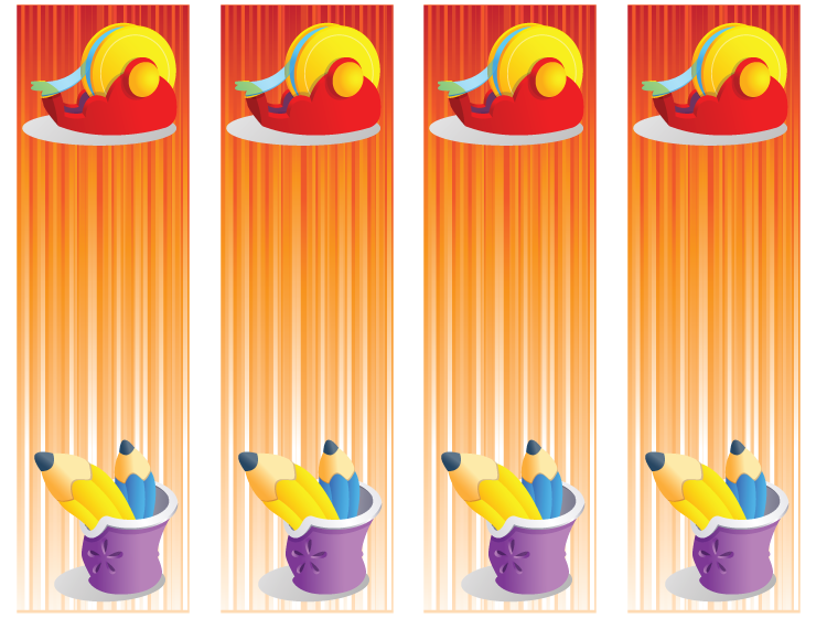 School Printable Bookmark