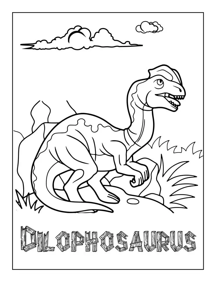 64 Dinosaurs Coloring Pages To Print Best
