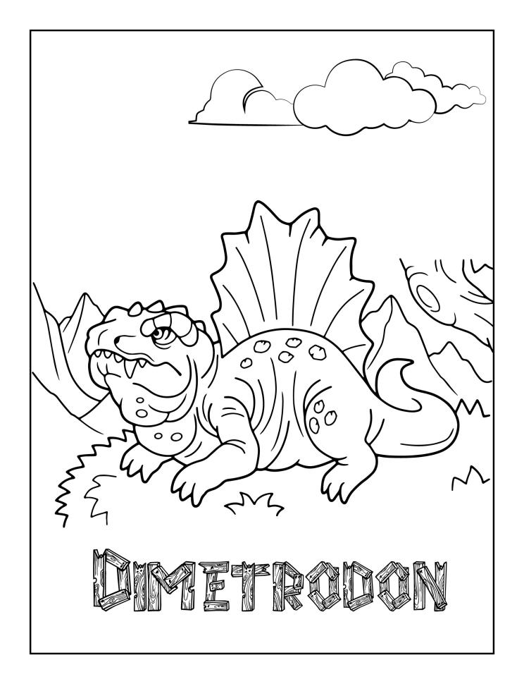 Printable Dinosaur Coloring Sheets