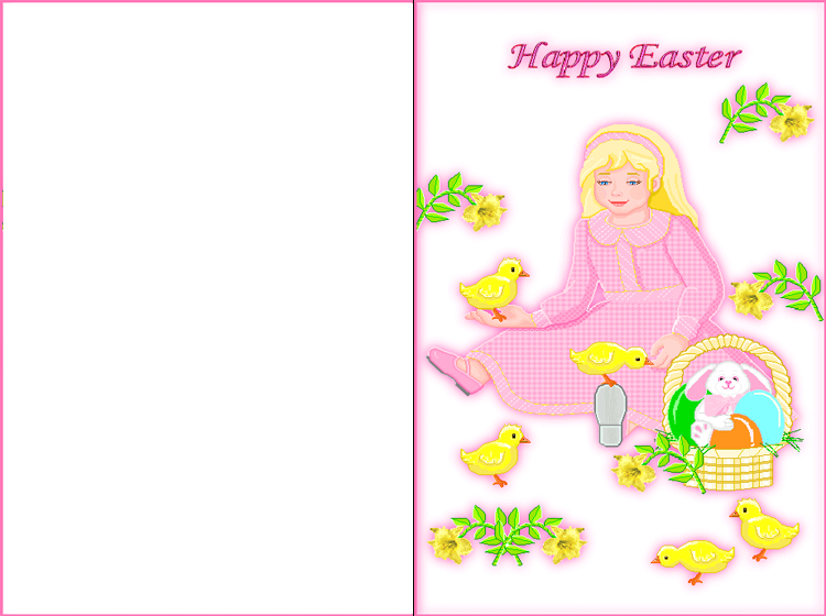 Happy Easter Printable Cards