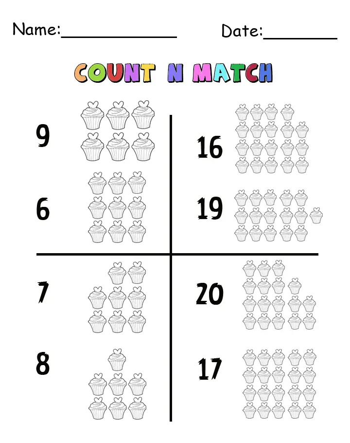 Cupcakes Count N Match Cool Math Printable Games cupcakes-count-n-match-cool-math-printable-games