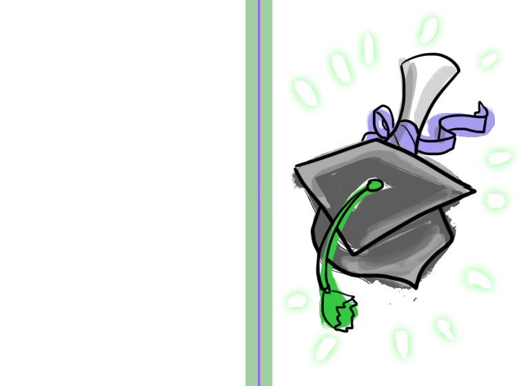Purple Graduation Cards