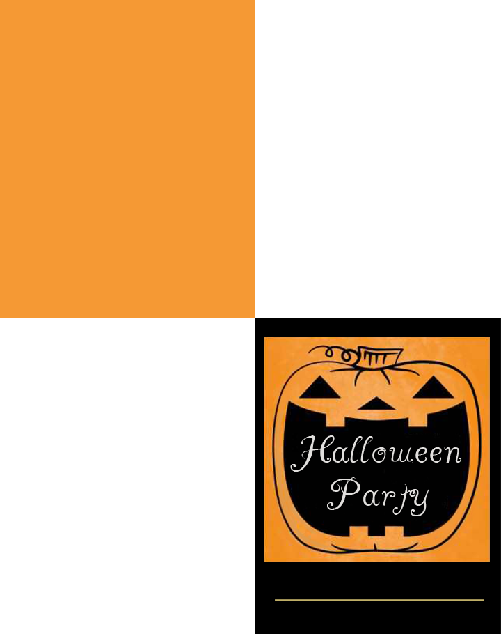Halloween Pumpkin Printable Party Invitations