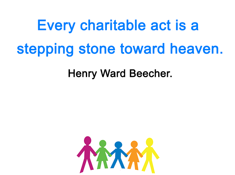 Acts of Charity Printable Quotes