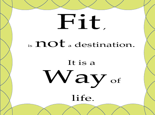 Stay Fit Inspirational Quotes