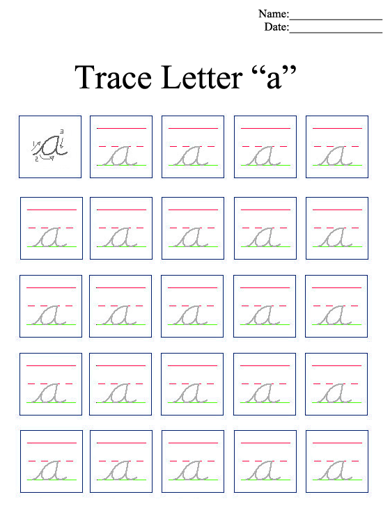 letter-a-printable-worksheets