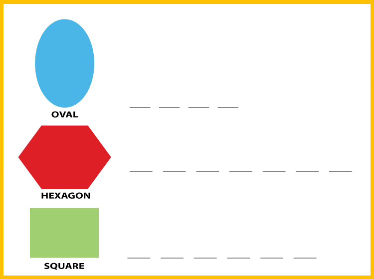 Match Colors and Shapes Printable Kids Worksheets