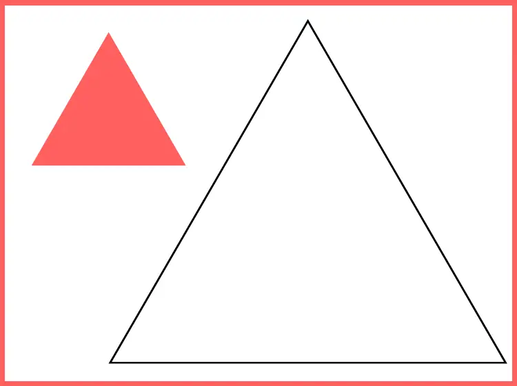 pink triangle kindergarten worksheets