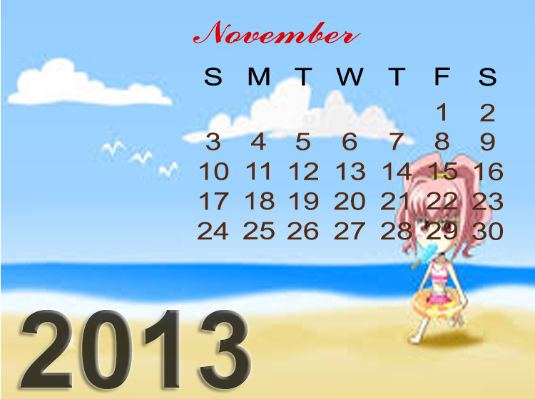 November 2013 Calendar