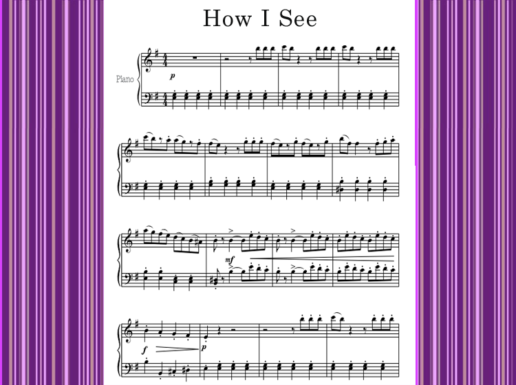 How I See Piano Music for Free