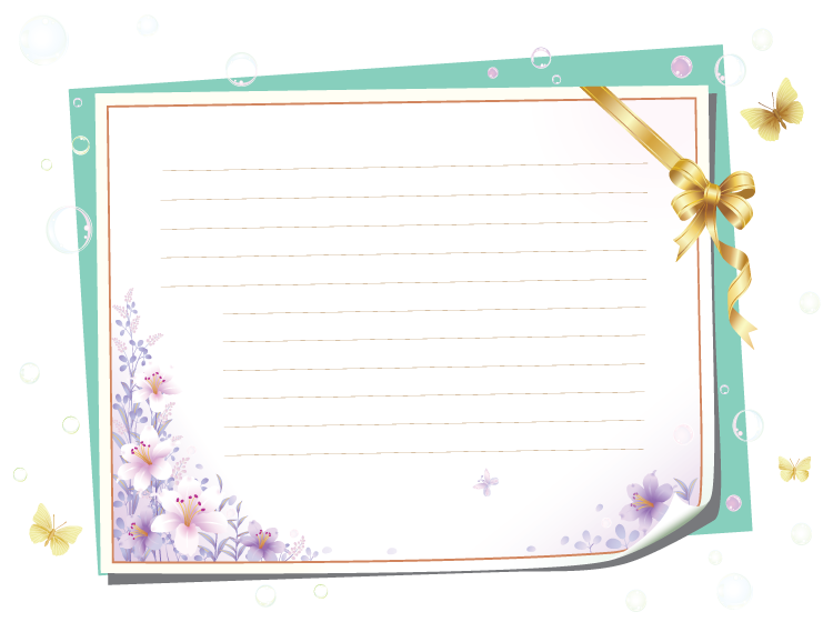 Printable Floral Stationary Papers