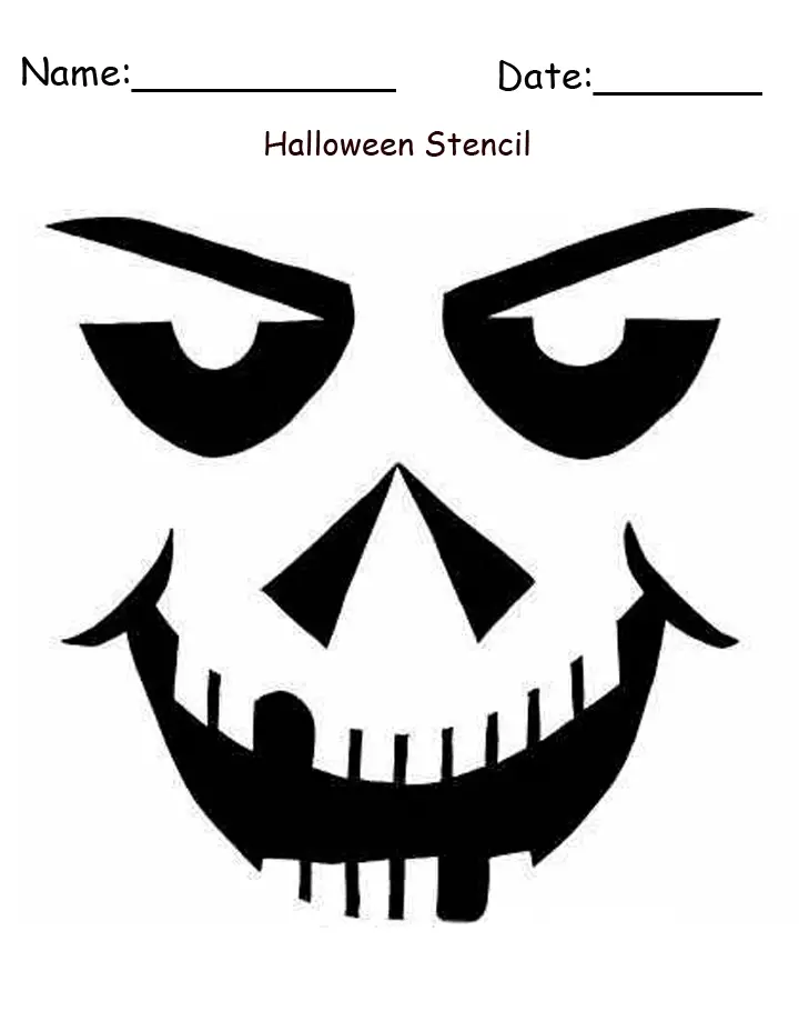 Ghost Stencil Printable Crafts ghost-stencil-printable-crafts