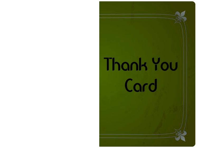 Thank You Cards for Free