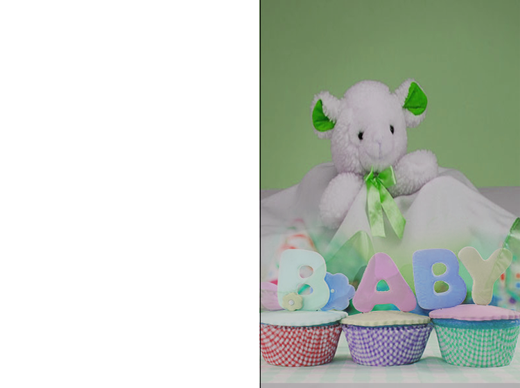 Green Baby Card