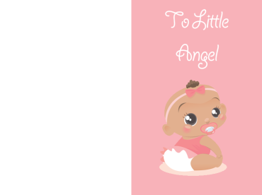 Little Angel Baby Cards