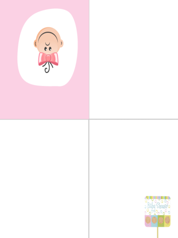 Printable Light Pink Invitation