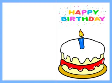 30+ Free Printable Birthday Cards