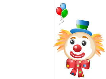 Clown Invitations
