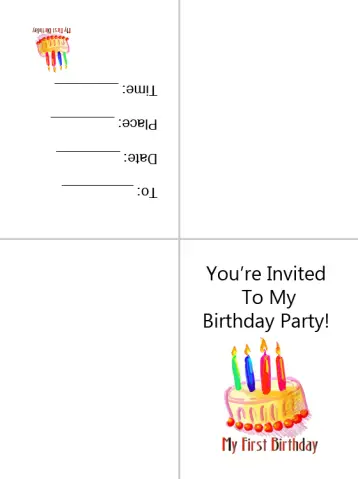 Page2:30+ Free Printable Birthday Invitations