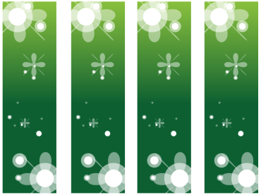 Printable Green Bookmarks