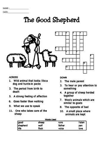 20 free printable church worksheets