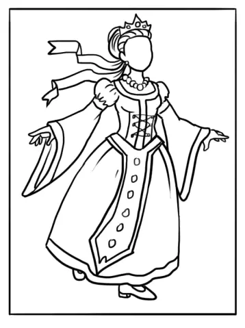 Printable Princess Coloring Sheets