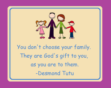 God's Gift Printable Family Quote