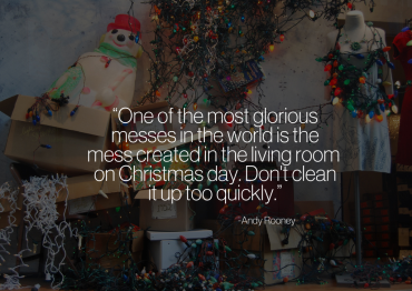 Andy Rooney Christmas Quote
