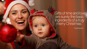 Time & Love Christmas Quote