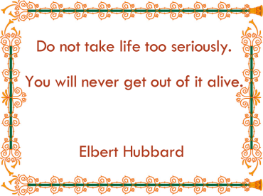 Elbert Hubbard Funny Quotes