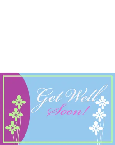 30+ Free Printable Get Well Cards