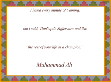 Muhammad Ali Printable Inspirational Quotes