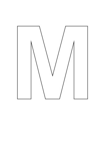 20+ Free Printable Letter Stencils