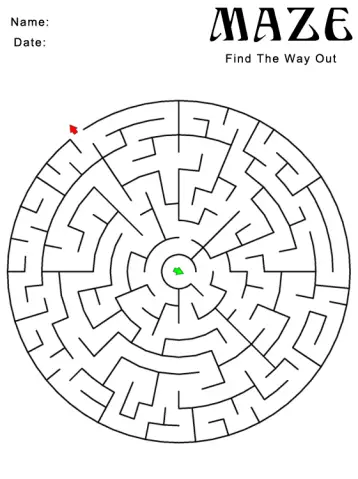 30 Free Printable Mazes 30 Free Printable Mazes