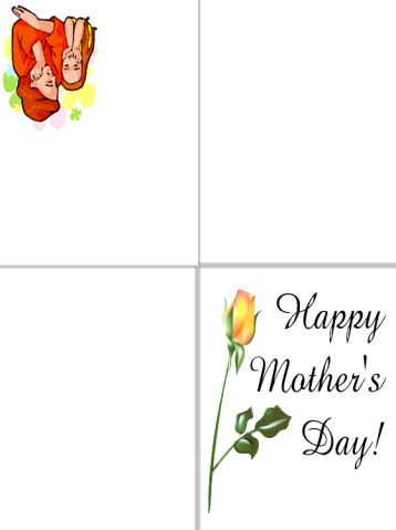 Special Printable Mothers Day Cards